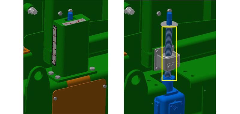 調節絲杠和螺母的潤滑